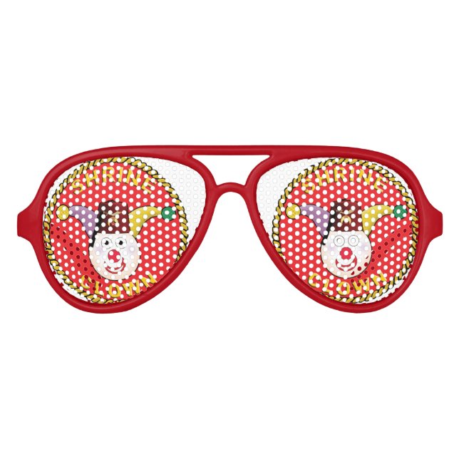 Lunettes De Fête Aviateur Les ombres clowns du Sanctuaire ! (Devant)
