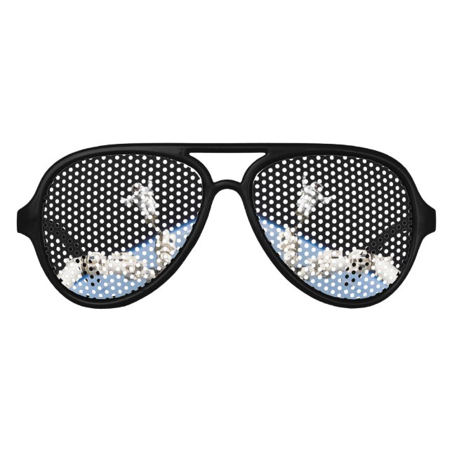 Lunettes De Fête Aviateur Marqueur (Devant)