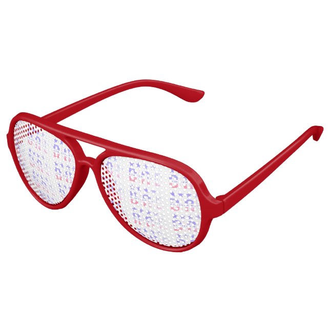 Lunettes De Fête Aviateur Papa Limited Edition (Angle)