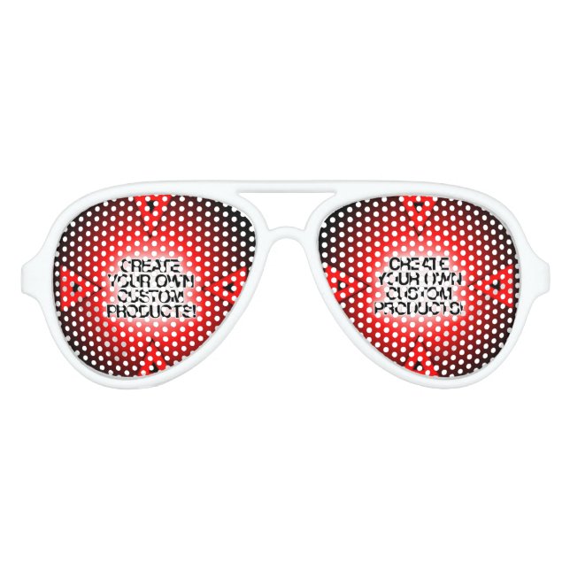 Lunettes De Fête Aviateur Personnaliser / Personnaliser / Créer votre propre (Devant)