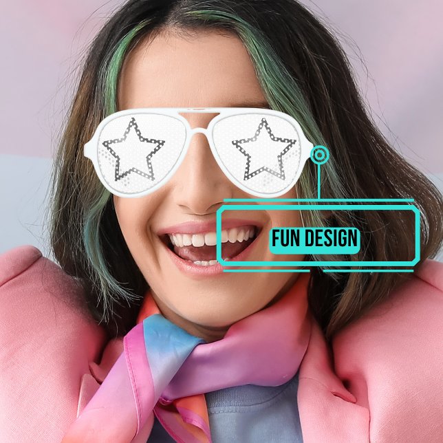 Lunettes De Fête Aviateur Star Power Party Sunglasses Party Favoriser (Please enjoy our design and see the others in the collection.)