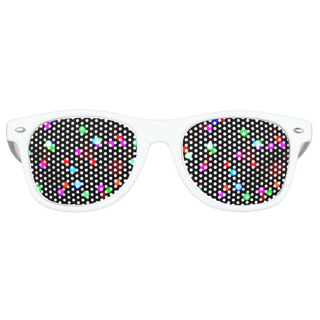 Lunettes de fête Confetti (Devant)