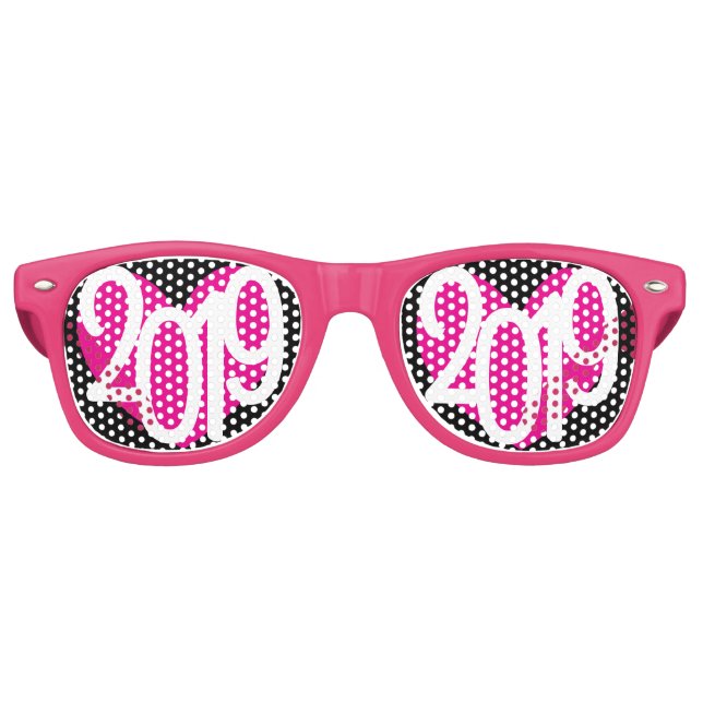 Lunettes de fête de l'amour du Nouvel An 2019 (Devant)