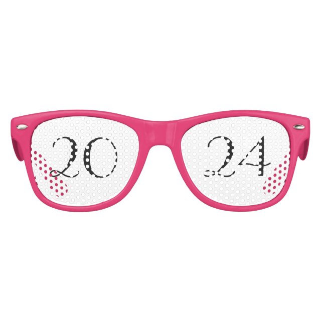 Lunettes de fête du Nouvel An 2024 (Devant)