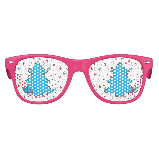 Lunettes De Fête Enfant Arbre de Noël (Devant)