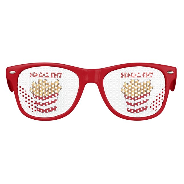 Lunettes De Fête Enfant Bienvenue Petite frites Baby shower de fruits frai (Devant)