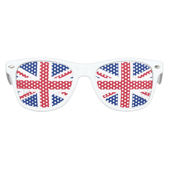 Lunettes De Fête Enfant Drapeau du Royaume-Uni (Devant)