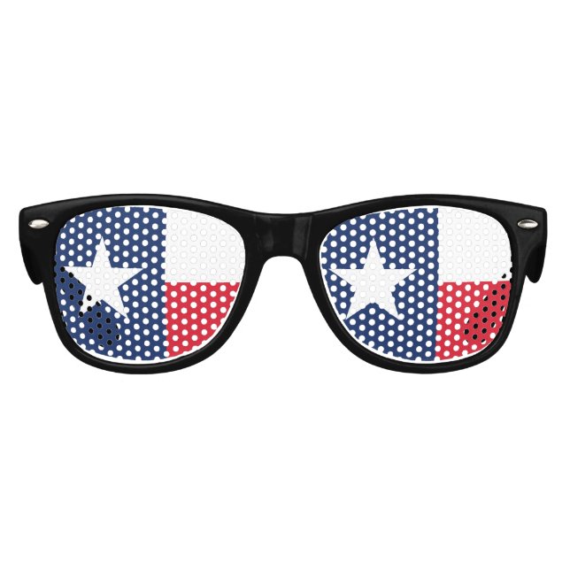 LUNETTES DE FÊTE ENFANT DRAPEAU TEXAS (Devant)