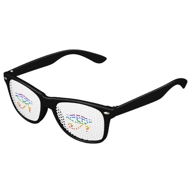 Lunettes De Fête Enfant Fierté gothique (Angle)