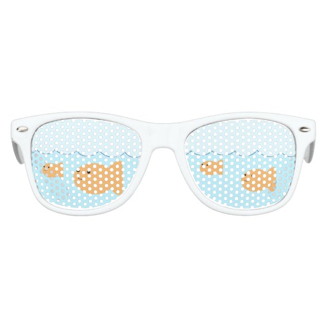 Lunettes De Fête Enfant Goldfish Anniversaire fête Sunglass Favoriser (Devant)