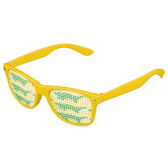 Lunettes De Fête Enfant Green Gator Alligator Crocodile Party Favoriser le (Angle)