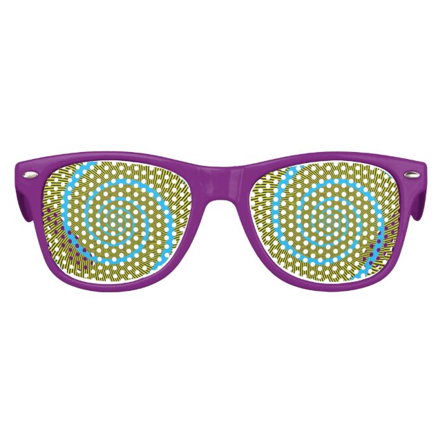 Lunettes De Fête Enfant Hypnotique Hipster (Devant)