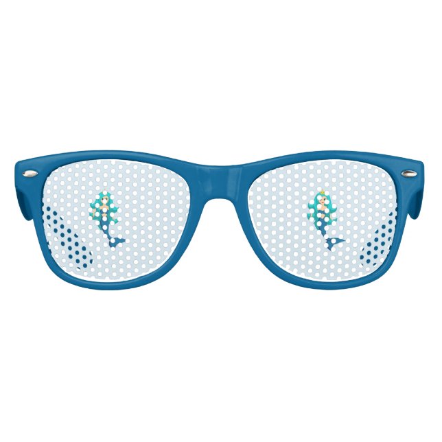 Lunettes De Fête Enfant La Cool branchée Mermaid (Devant)