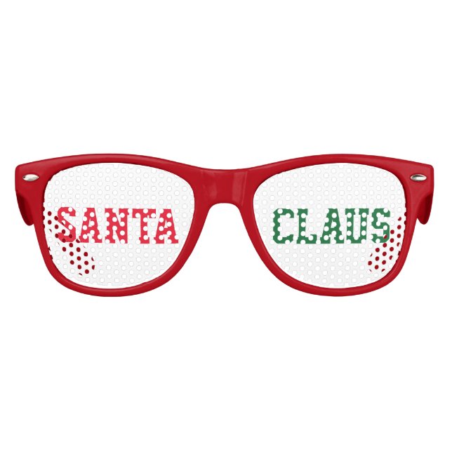 Lunettes De Fête Enfant Noël Père Noël (Devant)