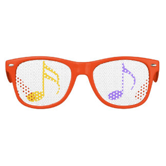 Lunettes De Fête Enfant Notes musicales de colourful