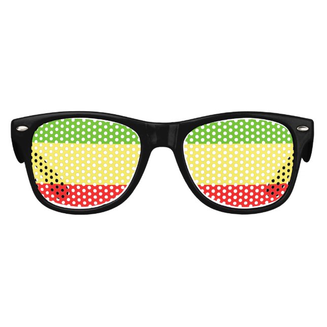Lunettes De Fête Enfant Rasta (Devant)