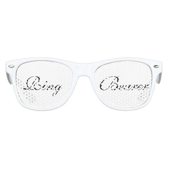 Lunettes De Fête Enfant RING BEARER Party Shades (Devant)