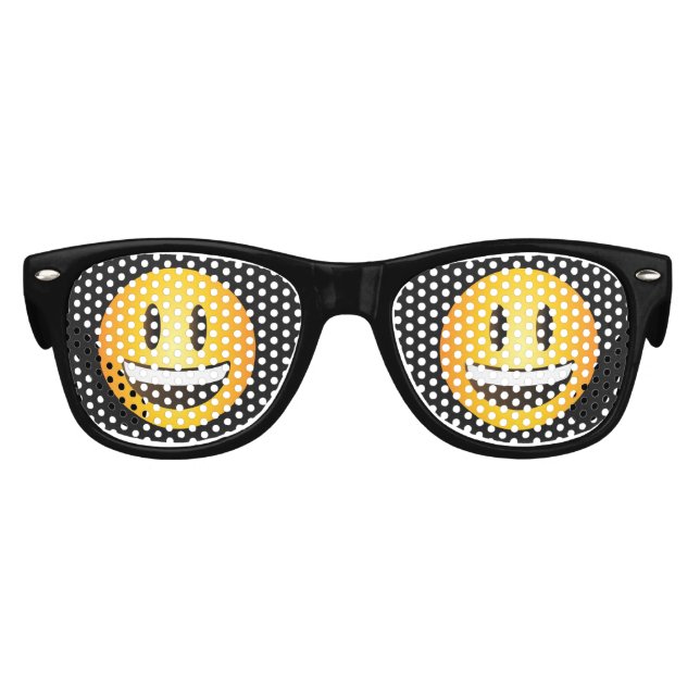 Lunettes De Fête Enfant Rire sourire heureux Emoji (Devant)