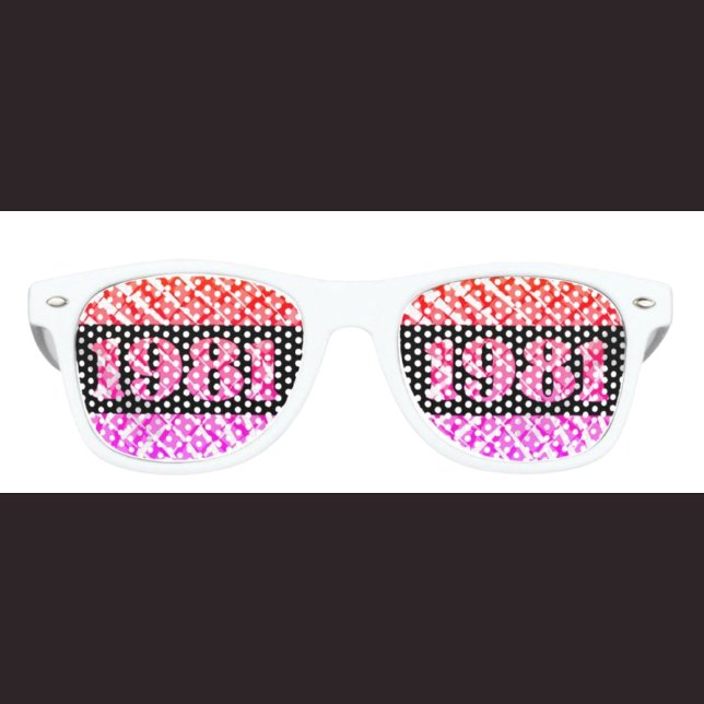 LUNETTES DE FÊTE RETRO 1981 (Créateur téléchargé)