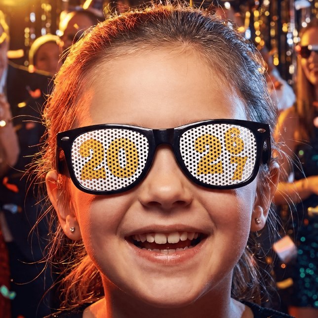 Lunettes De Fête Retro 67 New Year Glasses for 2026 & 2027 (Créateur téléchargé)