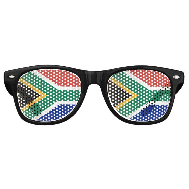 Lunettes De Fête Retro Afrique du Sud (Devant)