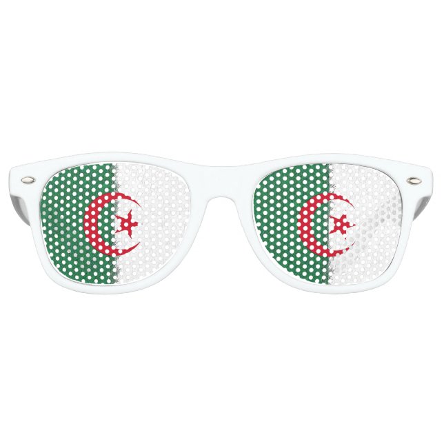 Lunettes De Fête Retro Algérie (Devant)