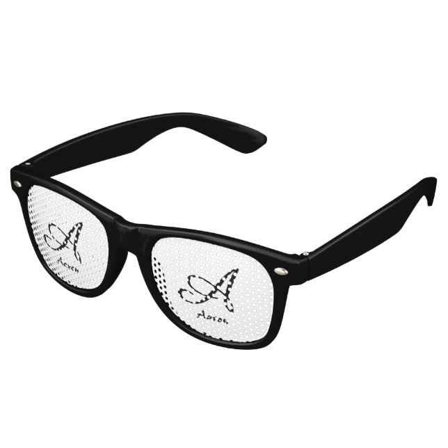 Lunettes De Fête Retro Amazone A police (Angulaire)