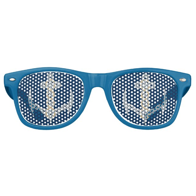 Lunettes De Fête Retro Ancre celtique 1 (Devant)