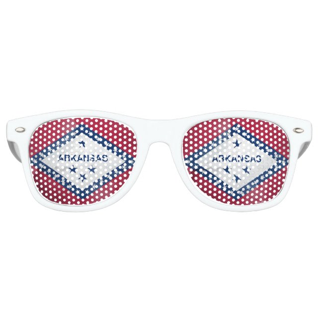 Lunettes De Fête Retro Arkansas (Devant)