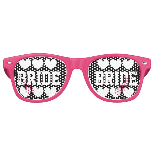 Lunettes De Fête Retro Bachelorette | accessoires pour mariées gag (Devant)