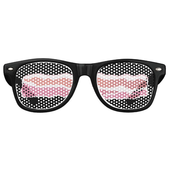 Lunettes De Fête Retro Bacon (Devant)