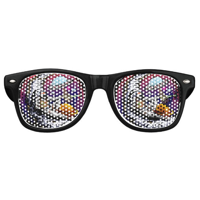 Lunettes De Fête Retro Ballons (Devant)