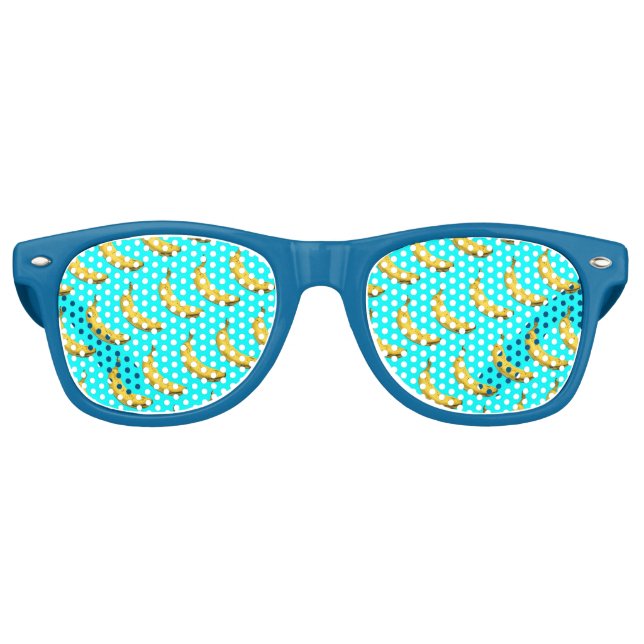 Lunettes De Fête Retro banane cool (Devant)