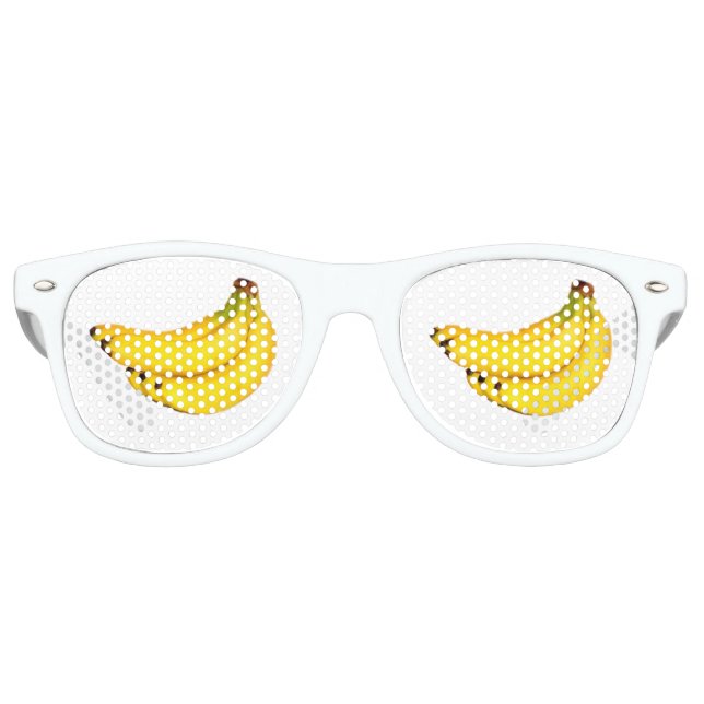 Lunettes De Fête Retro Bananes (Devant)