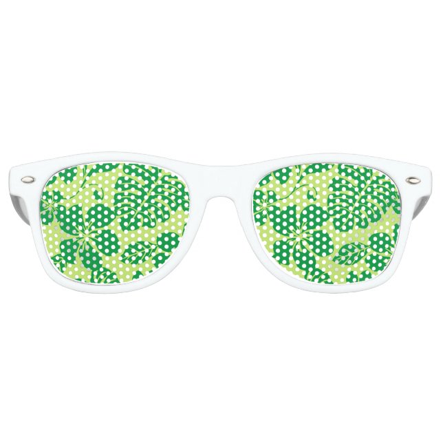 Lunettes De Fête Retro BIKINI ROSE (VERT x 2) (Devant)