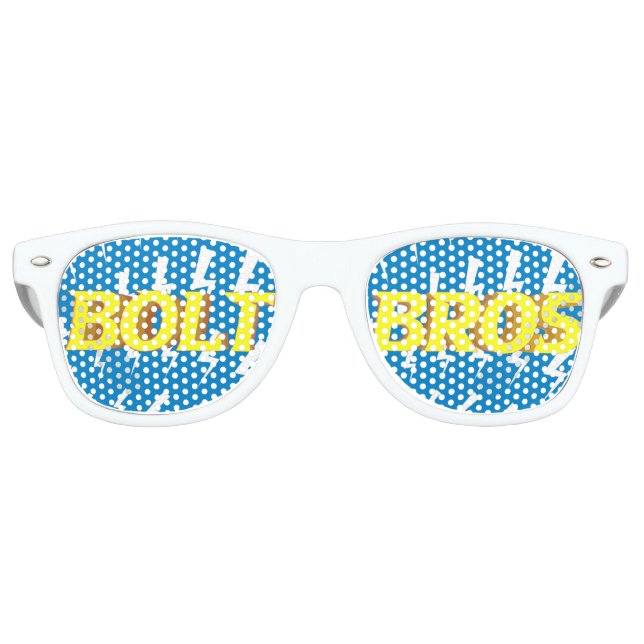 Lunettes De Fête Retro Bolt Bros Shades 02 (Devant)