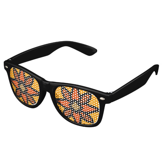 Lunettes De Fête Retro Brandon (Angulaire)