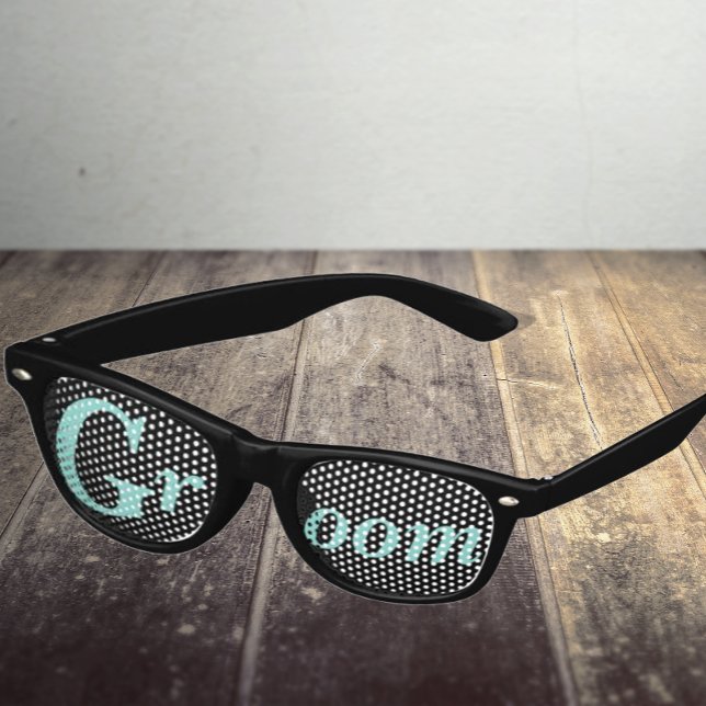 Lunettes De Fête Retro BRIDE Réception Douche Mariage Mariage Salle de ma (Créateur téléchargé)