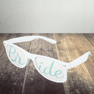 Lunettes De Fête Retro BRIDE Réception Douche Mariée Mariée Mariée Mariée