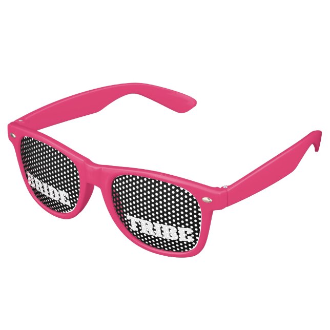 Lunettes De Fête Retro Bride Tribe Mariage Bachelorette Party (Angulaire)