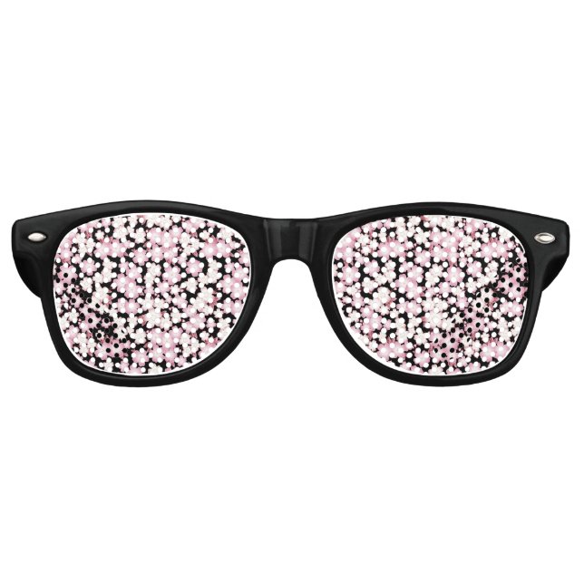 Lunettes De Fête Retro Cherry Blossom -Japanese Sakura- (Devant)