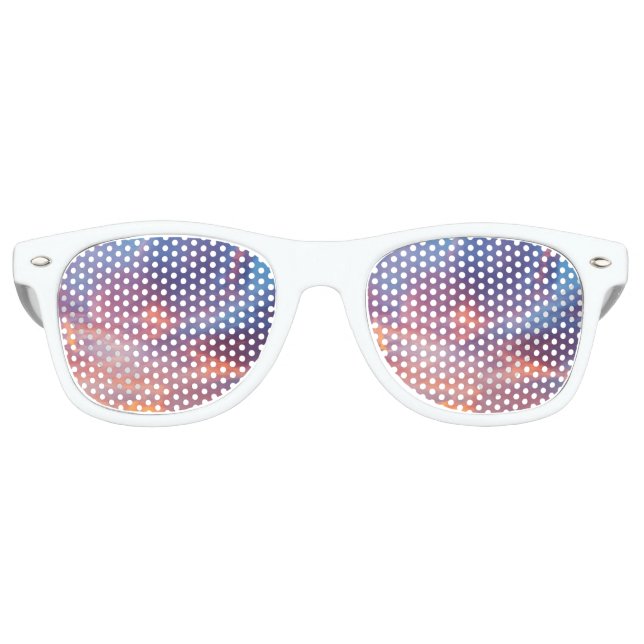 Lunettes De Fête Retro ciel flirtant (Devant)