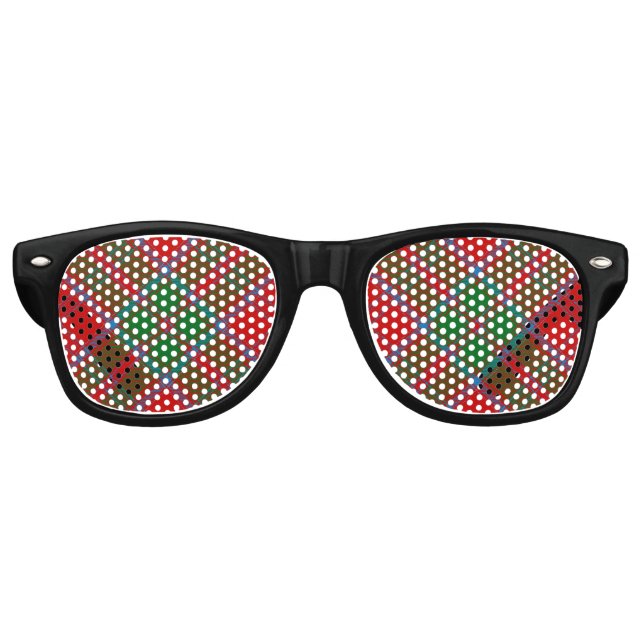 Lunettes De Fête Retro Clan Drummond Tartan (Devant)