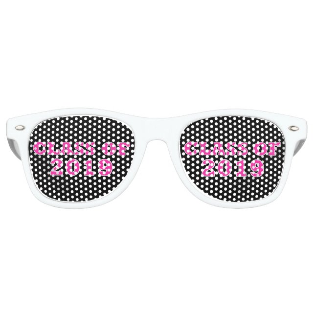 Lunettes De Fête Retro "Classe de 2019" (Devant)