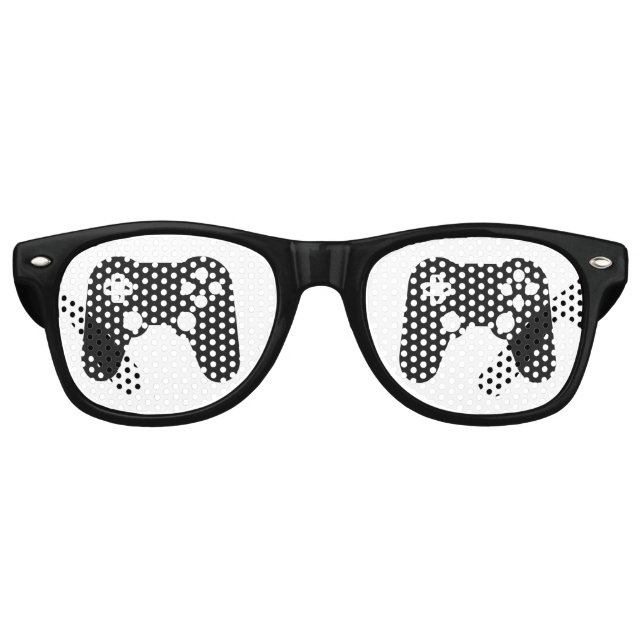 Lunettes De Fête Retro Cool Gamer Party (Devant)