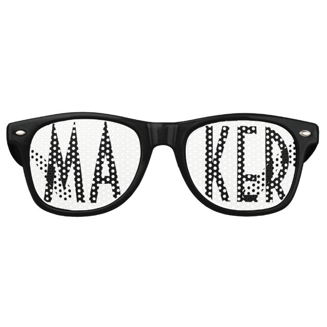 Lunettes De Fête Retro CRÉATEUR ・ Artisanat (Devant)