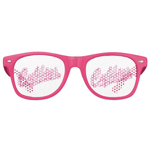 Lunettes De Fête Retro Cubbie-CAMO-PINK-Final (Devant)