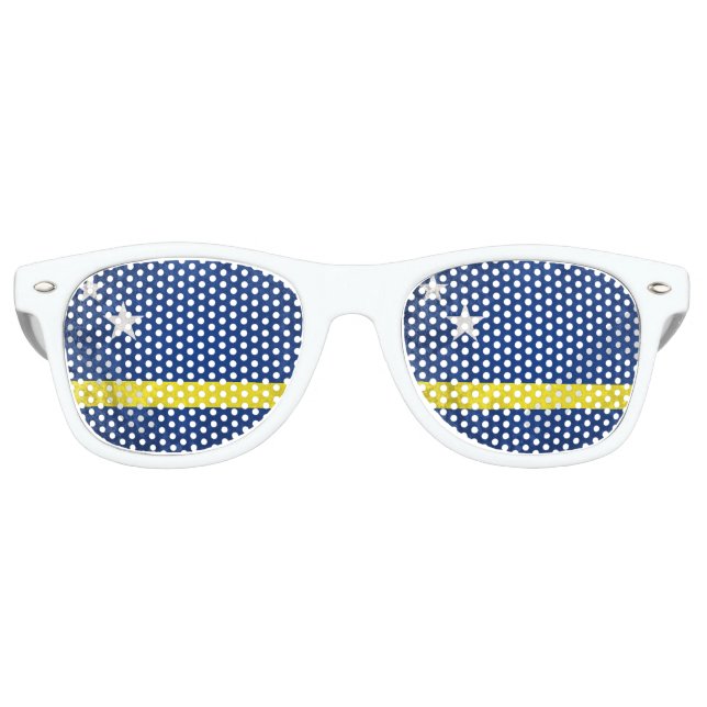 Lunettes De Fête Retro Curaçao (Devant)