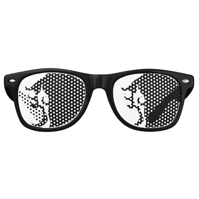 Lunettes De Fête Retro Deco mod woman (Devant)