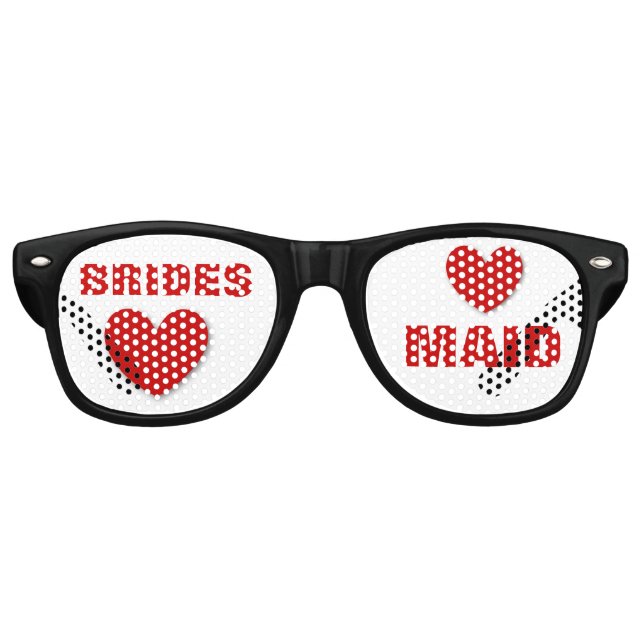 Lunettes De Fête Retro do-it-yourself créer vos propres marques BRIDESMAI (Devant)